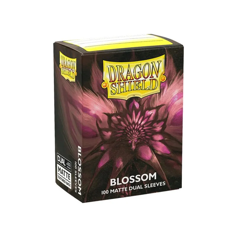 Dragon Shield - Standard Size Dual Matte Sleeves (100 Sleeves) - Blossom